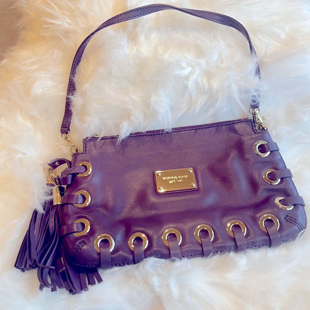 Michael kors clutch bag ~  Purple
